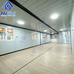 Casa prefabricada de construcción rápida, contenedor de 40 pies y 20 pies, casa extensible, prefabricada de 5 dormitorios a la <span class=keywords><strong>venta</strong></span>, construcción de viviendas plegables, bienes raíces - Product Image 4