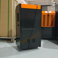 Déshumidificateur industriel commercial 90L, sécheur d'air mobile robuste R290 avec grand réservoir pour entrepôt, sous-sol, atelier