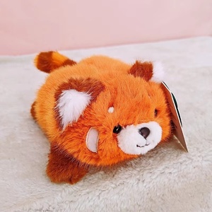 Peluche chat noir et blanc, mini poupée couchée, petite peluche chien, sac à dos, poupée de réconfort, cadeau, souvenir de mariage - Product Image 3