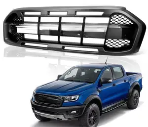 Modified Parts Accessories Facelift Grille Front Bumper Lip For Ford Raptor Ranger T8 2019-2021