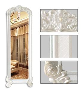 <span class=keywords><strong>Espejo</strong></span> de Pie Decorativo de Estilo Europeo, Moderno, con Marco de Plástico, para Vestidor, de <span class=keywords><strong>Cuerpo</strong></span> <span class=keywords><strong>Entero</strong></span>, para Bodas, Venta al Por Mayor - Product Image 5
