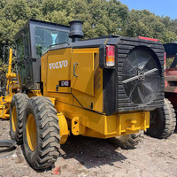 Niveleuse de route d'occasion VOLVO G740B de 20 tonnes, équipement de construction de grande puissance, niveleuse d'occasion, tracteur g740b niveleuse