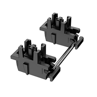 DUROCK V3 Stabilizer Mekanik USB LED Terpasang di Pelat Kabel Hitam Baru 2U 6.25U 7U Keyboard V3