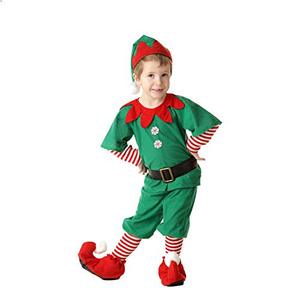<span class=keywords><strong>Disfraz</strong></span> de Papá Noel para hombre, mujer y niño, <span class=keywords><strong>disfraz</strong></span> de <span class=keywords><strong>elfo</strong></span> verde, Cosplay familiar para fiesta de navidad - Product Image 4