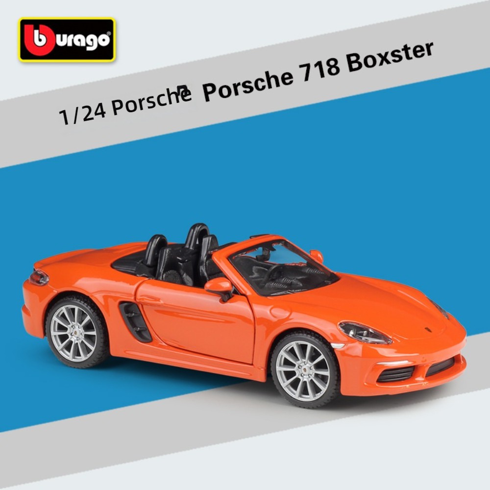 Porsche 718 Boxster arancione