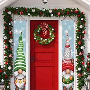 Pancarta Navideña Personalizada al por Mayor, Sublimada por Ambos Lados, Decoración para Puerta Principal, Decoración Navideña para el Hogar - Product Image 5