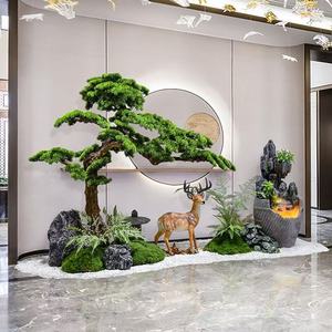 Árboles de Cedro y Pino Artificiales de Alta Simulación, Bonsái para Jardinería, Decoración <span class=keywords><strong>Interior</strong></span> y Exterior, Plantas Artificiales - Product Image 3