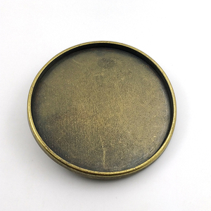 Khóa Thắt Lưng Phương Tây Tùy Chỉnh Thiết Kế Trống Tự Động Khóa Tự Động Bằng Vải Đồng Cổ Hợp Kim 40Mm Cho Nam Hình Chữ Nhật Miễn Phí - Product Image 3