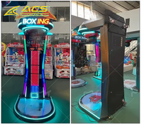 Machine de boxe Punch Arcade ACS Games Source Factory, en métal, pour divertissement urbain, à monnayeur, prise US, 1 joueur, garantie 1 an