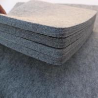 Feutre de presse en pure laine coloré personnalisé 8mm 10mm 15mm 20mm 25mm d'épaisseur feutre ferme synthétique pet pp non tissé plat tapis feutre tissu