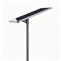 Lámpara Solar para Calle Todo en Uno de 100W/120W, Personalizada de Fábrica, OEM, IP66, Chasis de Aluminio, para Exteriores