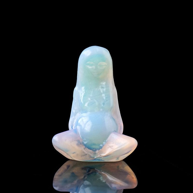 โอปอลสังเคราะห์สีขาว