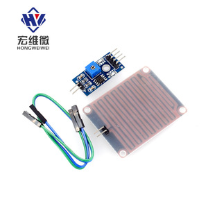 Módulo Sensor de Micro Gotas de Lluvia Hongwei FC-37, Placa de Detección de Nivel de Agua, Sensor de Nivel de Líquido de 24V DC - Product Image 4