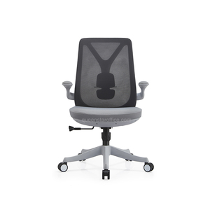 QS-OMC01 Drehbarer Bürostuhl mit Klappbaren Armlehnen und Rollen - Product Image 6