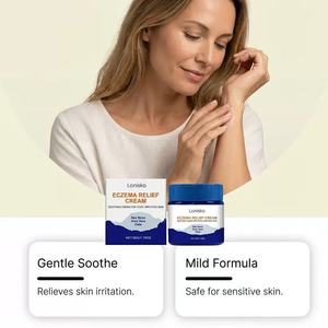 Crema calmante para la piel que hidrata suavemente la piel seca, suaviza la piel y no es fácil de aplicar. - Product Image 3