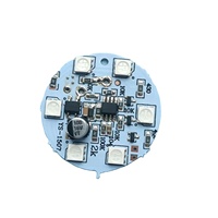 Tablero LED de colores AC24V, tablero de luz LED, tablero emisor de luz LED de colores, fuente de luz LED, cambio de color sincronizado