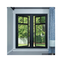 Ventana Moderna con Sistema de Vista Panorámica Integrado, Tipo Cortina Colgante, Insonorizada, Marco de Aleación de Aluminio Resistente, Garantía de 5 Años