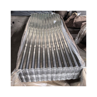 Haute Qualité Bon Prix En Gros 0.35mm Zinc Galvanisé En Acier Ondulé Toiture En Fer Feuille De Toit Ondulé pour Maison