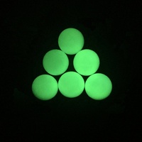 Balles de golf fluorescentes de qualité tournoi, phosphorescentes super lumineuses à recharge rapide UV pour matchs officiels au crépuscule