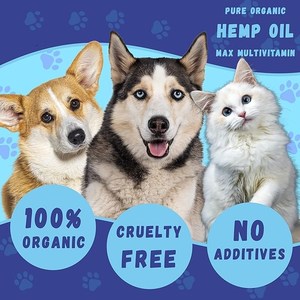 Olio di Canapa Omega Pressato a Freddo Lance Private Label, Supporto per Articolazioni, Gocce di Olio di Semi di Canapa per Cani e Gatti - Product Image 5