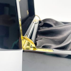 Personnalisé noir piano laque <span class=keywords><strong>en</strong></span> <span class=keywords><strong>bois</strong></span> boîte de parfum conception faire - Product Image 5