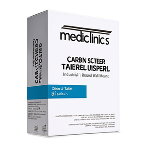 Dispenser per Carta Igienica Mediclinics in Acciaio Inox, Montaggio a Parete Rotondo per Uso Industriale - Product Image 2