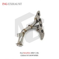 ING Usine Nouveau Style Collecteur Tête pour MAZDA MX5 2.0L En Acier Inoxydable Système D'échappement Auto Accessoires