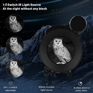 Monoculaire numérique vidéo HD 1080P NV075 le plus vendu, nouvelle arrivée, vision nocturne, camping, clip-on, réticule, écran 1,2 pouces - Product Image 4