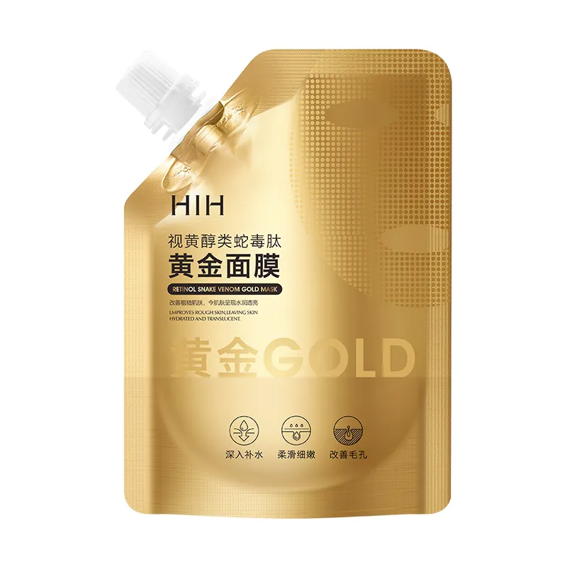 HIH Retinol Schlangenvergiftung Peptid Gold gesichtsecht-Hydratationsmaske authentische feuchtigkeitsspendende Tränen-Schmiermaske