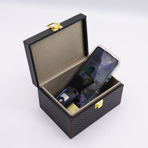 Caja Bloqueadora <span class=keywords><strong>de</strong></span> Señales para Auto CAJTS, <span class=keywords><strong>de</strong></span> Cuero PU, <span class=keywords><strong>Bloqueador</strong></span> <span class=keywords><strong>de</strong></span> Señales RFID, Caja Faraday Antirrobo, Caja <span class=keywords><strong>de</strong></span> Seguridad para Llaves - Product Image 6