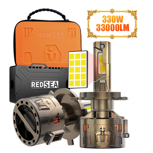 Faros LED REDSEA de alta potencia de 300w, 33000LM, bombilla LED H7 H11 para coche, chips CSP 5080, 9005 9006 H1 Canbus, luces LED H4. - Product Image 1