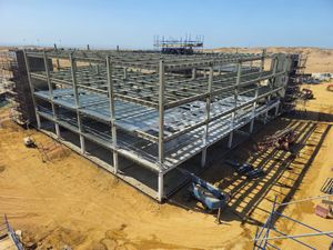 Çelik Fabrikası Otel Süpermarket Hastane Modern Apartman Binası Kitleri Orta Yüzyıl Modern Prefabrik Alışveriş Merkezi - Product Image 6