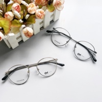 Monture de lunettes de vue classique vintage unisexe en titane pur haut de gamme, légère et confortable