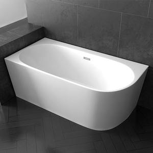 <span class=keywords><strong>Baignoire</strong></span> autoportante moderne en acrylique blanc sur mesure Gurgle pour intérieur, coin de salle de bain - Product Image 1