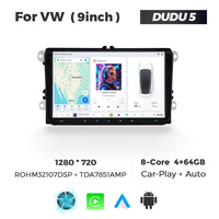MEKEDE Android Car Video Car Audio Car Dvd DUDU 2K Écran tactile 12 + 512GB System7870 Résolution 1280*720 pour VW