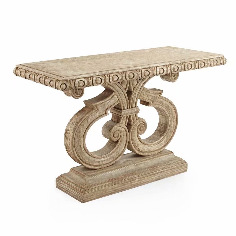 Модная мебель на заказ в американском стиле, высококлассная гостиная, резной шкаф для крыльца из массива дерева