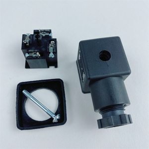 Solenoid Valve Hydraulic <b>Junction</b> <b>Box</b> PG9 Thread 2+1GND 3+1GND Connector - Product Image 3