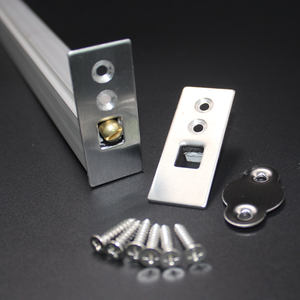 Verdeckte Tür beschläge Verhindern Sie Gas insekten Versteckte Tür schwelle Aluminium legierung Tür boden Dichtung streifen - Product Image 3