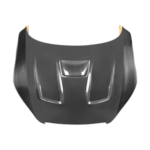 Nigaiah véritable capot avant en Fiber de carbone Style <span class=keywords><strong>GAD</strong></span> pour Audi TT TTS TTRS 2011-2015 couvercle de Machine à visser noir vis incluses - Product Image 4