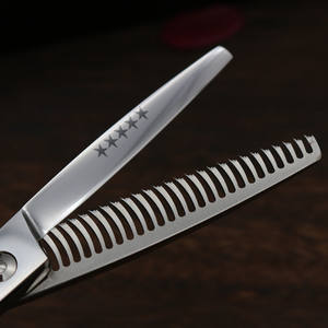 Albers 6 pouces Vente en gros de haute qualité VG10 Acier 63-64HRC Dureté Amincissement Ciseaux de coiffure Ciseaux de coupe de cheveux Fournitures de salon de coiffure - Product Image 3