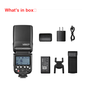 Flash de studio vidéo universel Godox V850III en alliage d'aluminium, système sans fil 2.4G X pour Canon, Nikon, <span class=keywords><strong>Sony</strong></span> - Product Image 6