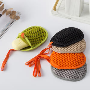 Esun 3D Massage Mesh Soap Bag Exfoliating Durable Eco-Friendly Plastic Shower Bath <b>Gloves</b> - Product Image 4