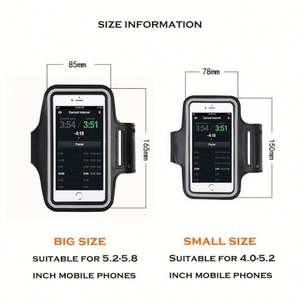 Brazalete Deportivo para Teléfono Móvil, Impermeable, de PVC, para Correr, Verano 2025, para Damas - Product Image 2