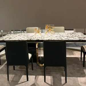 Table en marbre poli écologique effet <span class=keywords><strong>montagne</strong></span> enneigée pour la décoration moderne des bâtiments - Product Image 5
