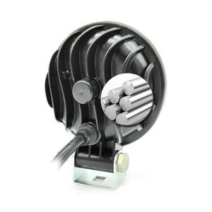 ไฟทำงาน LED ทรงกลม 12W สำหรับรถยนต์ ขนาด 3 นิ้ว พร้อมไฟ DRL สีแดงเหลืองกระพริบ  กันน้ำระดับ IP67 โครงสร้างอะลูมิเนียม ใช้ได้กับรถยนต์ทั่วไป - Product Image 3