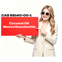 Cocamide MEA CAS 68140-00-1 CMEA Flocons d'huile de coco monoéthanolamide, tensioactif non ionique pour shampoing