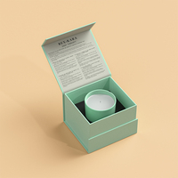 Boîte d'emballage de luxe personnalisée 2026 pour bougies – Boîte cadeau rigide vide en papier avec insert pour bougies parfumées, dotée d'un gaufrage