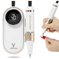 Perceuse à ongles électrique 40000 tr/min, machine de manucure professionnelle avec moteur sans balais, ensemble de ponçage pour ongles, équipement de polissage pour salon de manucure