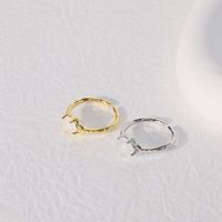 Chris april Fine Jewelry Bague de chevalière en quartz blanc en argent sterling 925 redimensionnable avec pierre naturelle