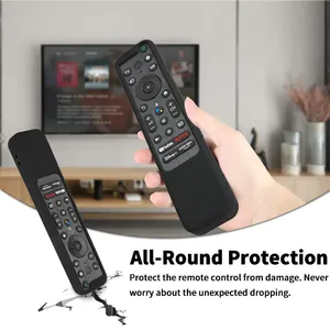 Custodia per <span class=keywords><strong>telecomando</strong></span> in Silicone compatibile con Sony RMF-TX800P RMF-TX900C <span class=keywords><strong>TV</strong></span> custodia protettiva antiurto con una Lanya - Product Image 4